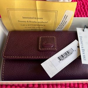 Dooney Plum Wallet